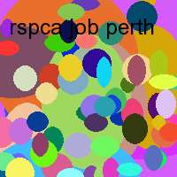 rspca job perth